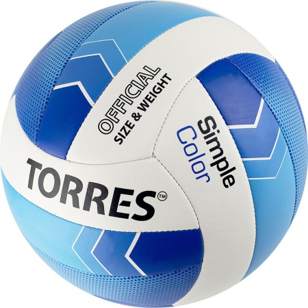 Купить Мяч волейбольный Torres Simple Color любительский р.5 в Алапаевске 